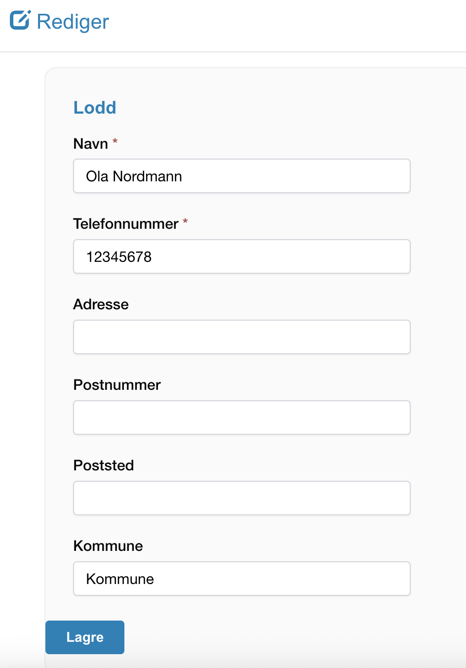 Registrer Lodd 2