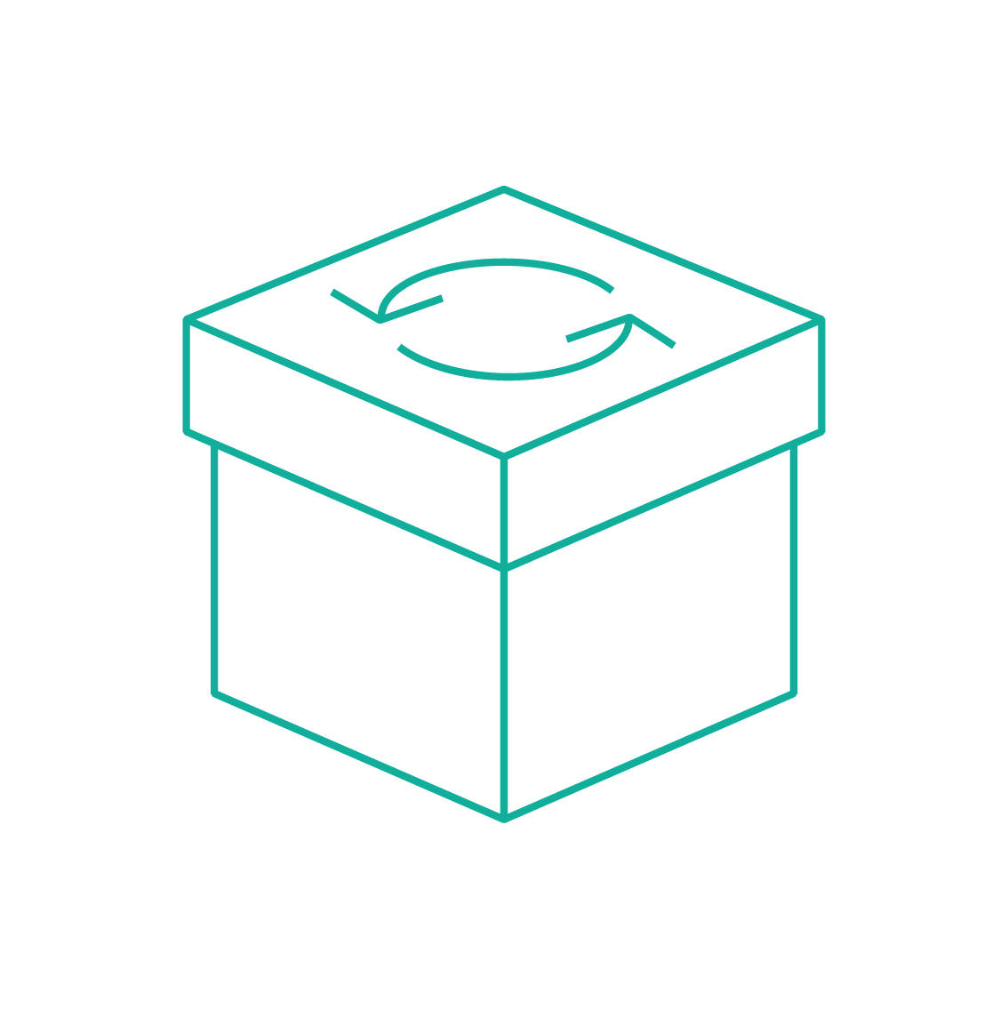 Mer Resirkulert Kartong Grønn