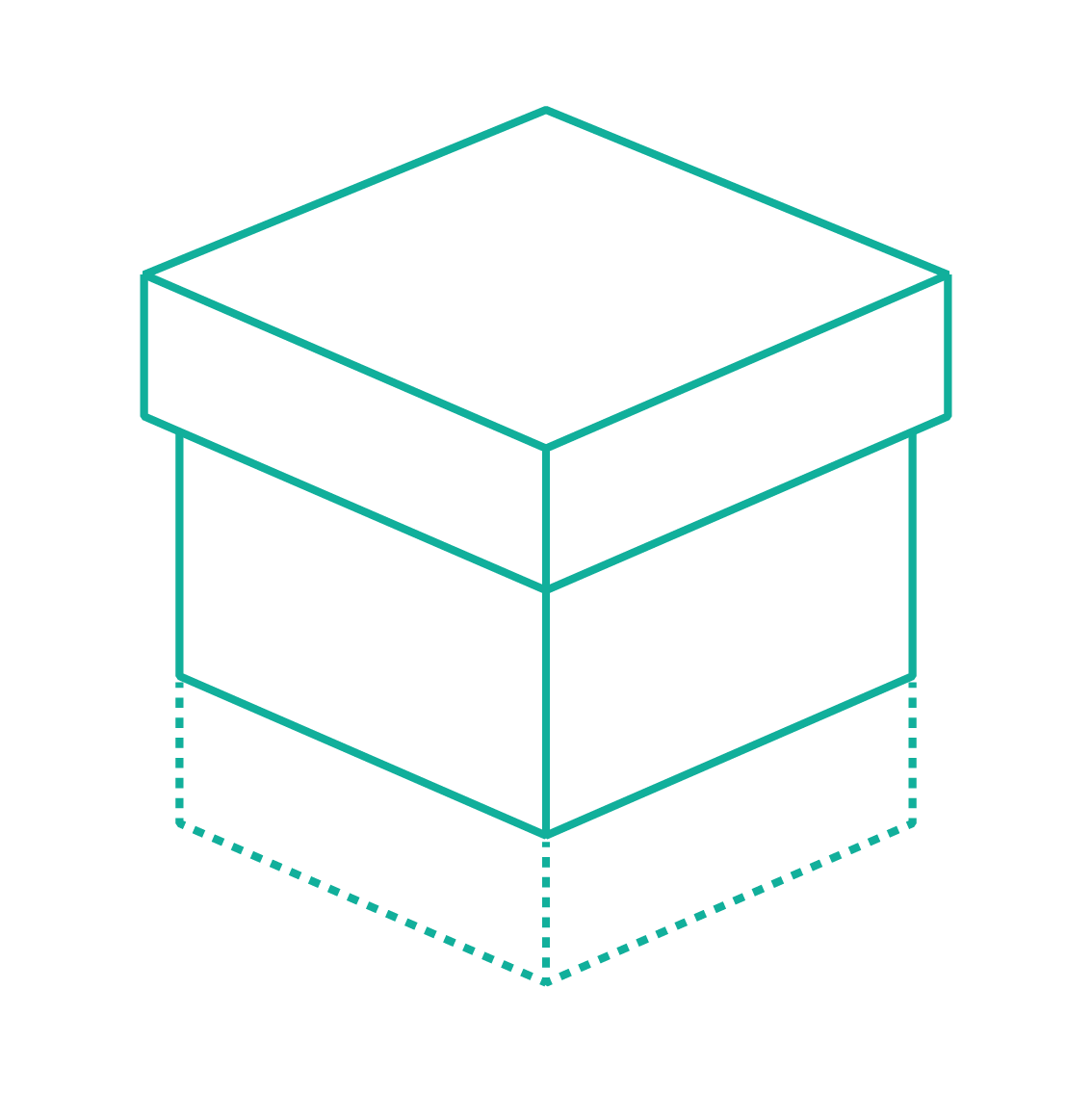 Reduser Materiale Kartong Grønn