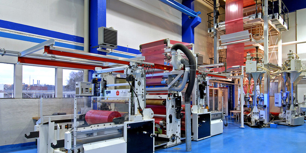 Plastprosess-maskin