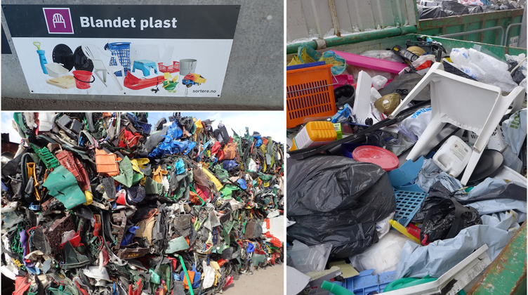 Blandet Plast