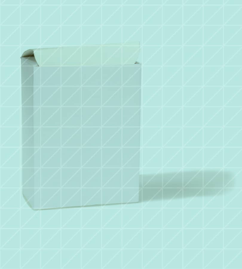 Illustrasjonsbilde av liten pappeske