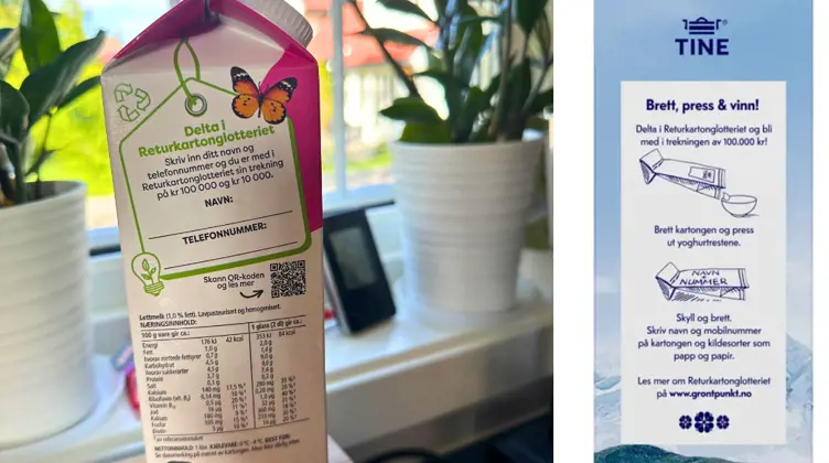 Returkartong Q Og Tine