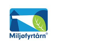Miljofyrtarn Sertifisert Virksomhet Negativ Horisontal Liten