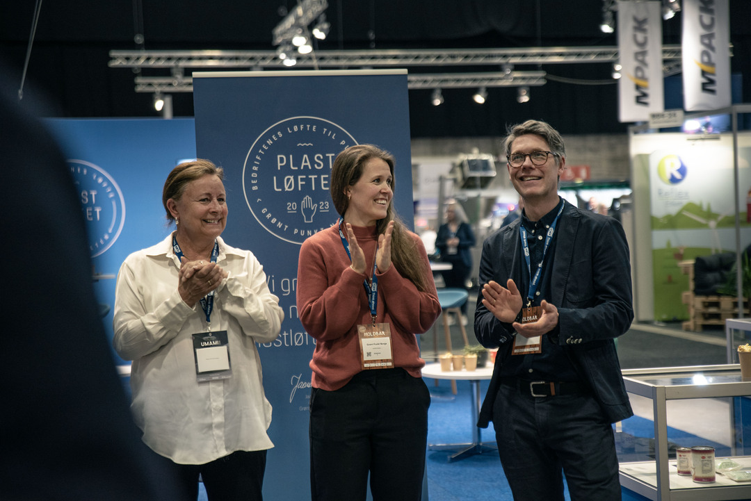 Plastlofteprisen Pa Holdbarmessen 2023 GPN 02315 Foto Gront Punkt Norge
