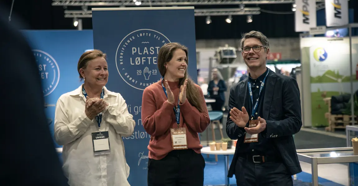 Plastlofteprisen Pa Holdbarmessen 2023 GPN 02315 Foto Gront Punkt Norge