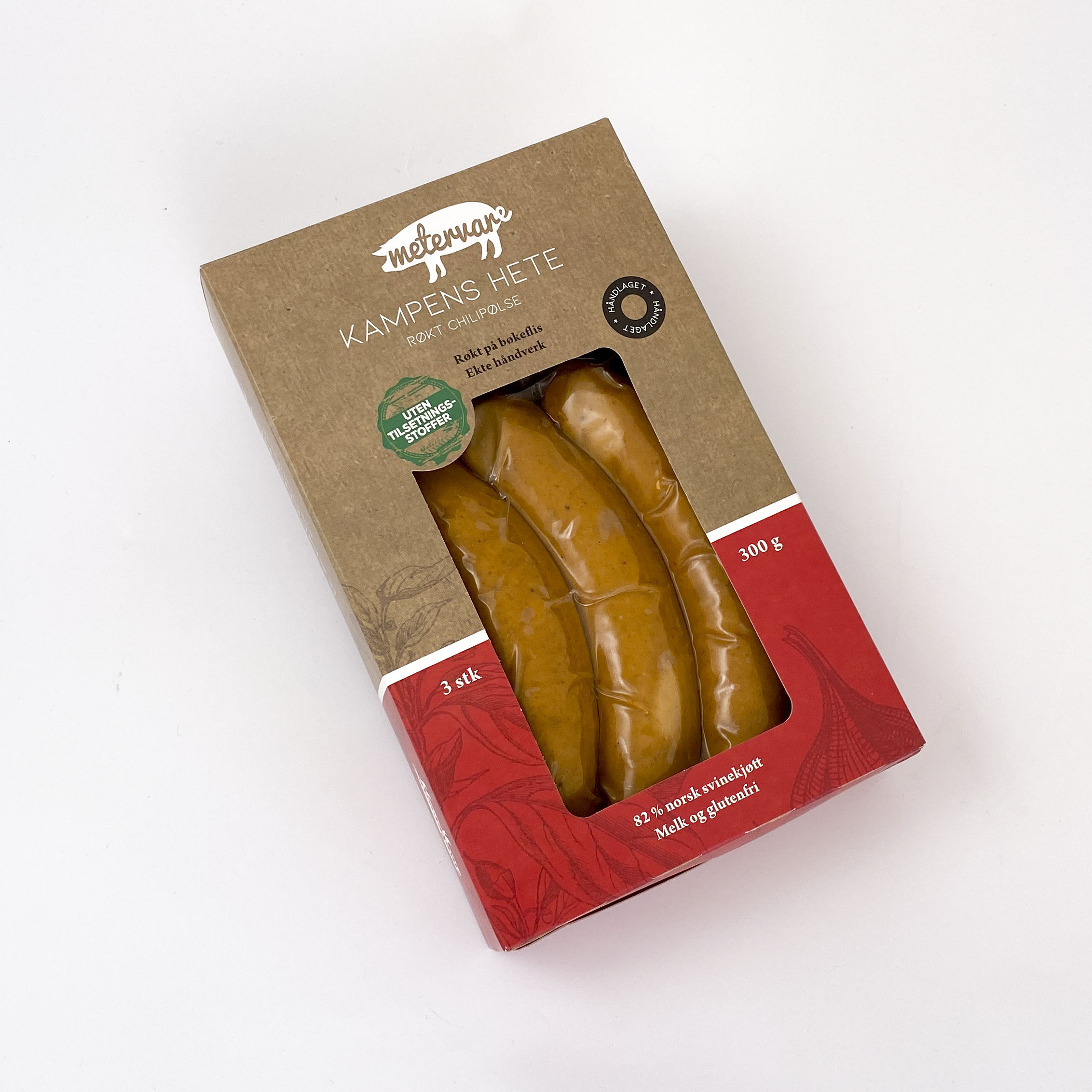 Metervare Kampens Hete Chilipolse GPN 02036 Foto Grønt Punkt Norge