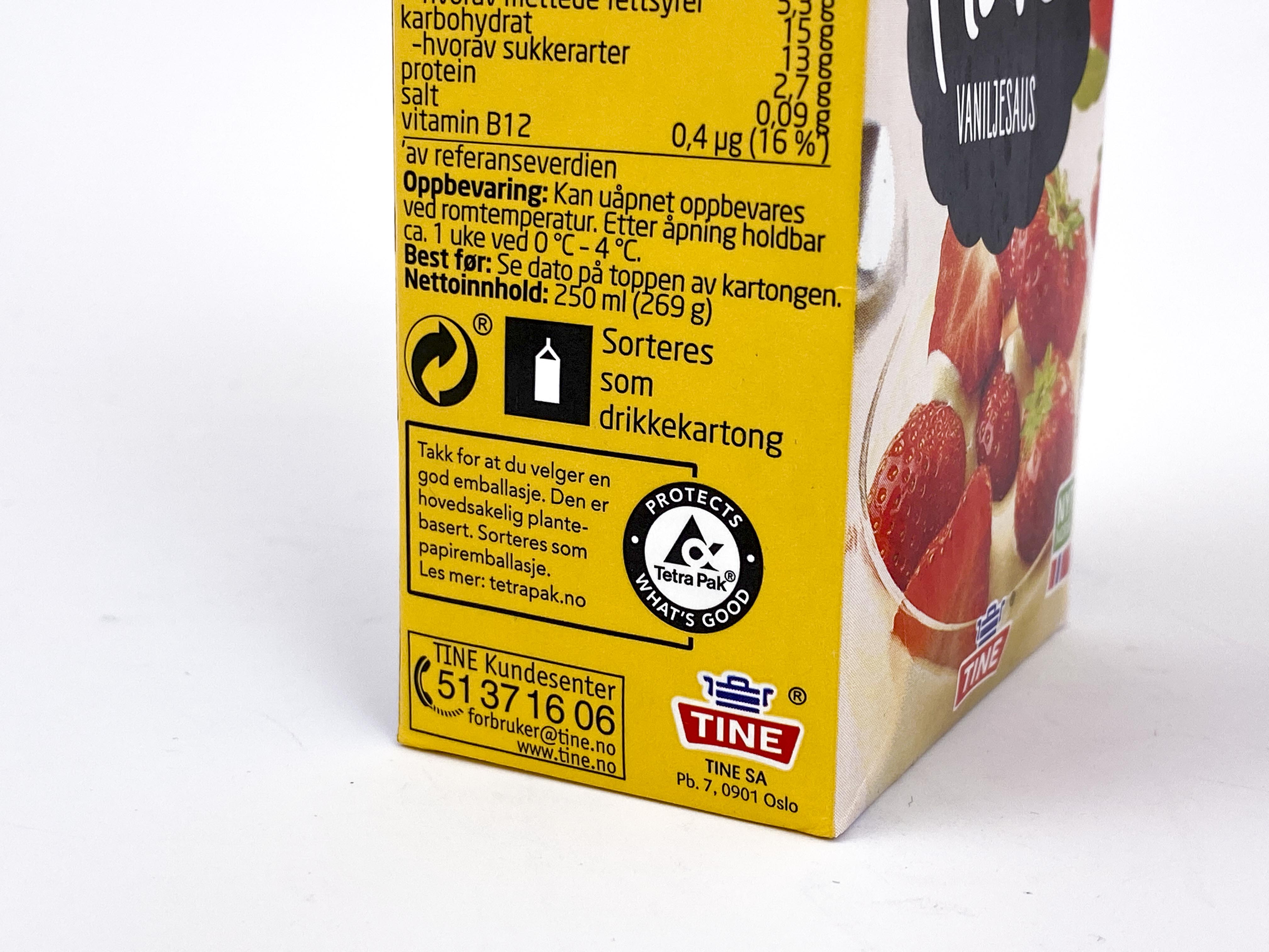 Piano Vaniljesaus GPN 02046 Foto Grønt Punkt Norge