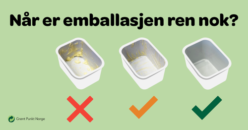 illustrasjon ren emballasje