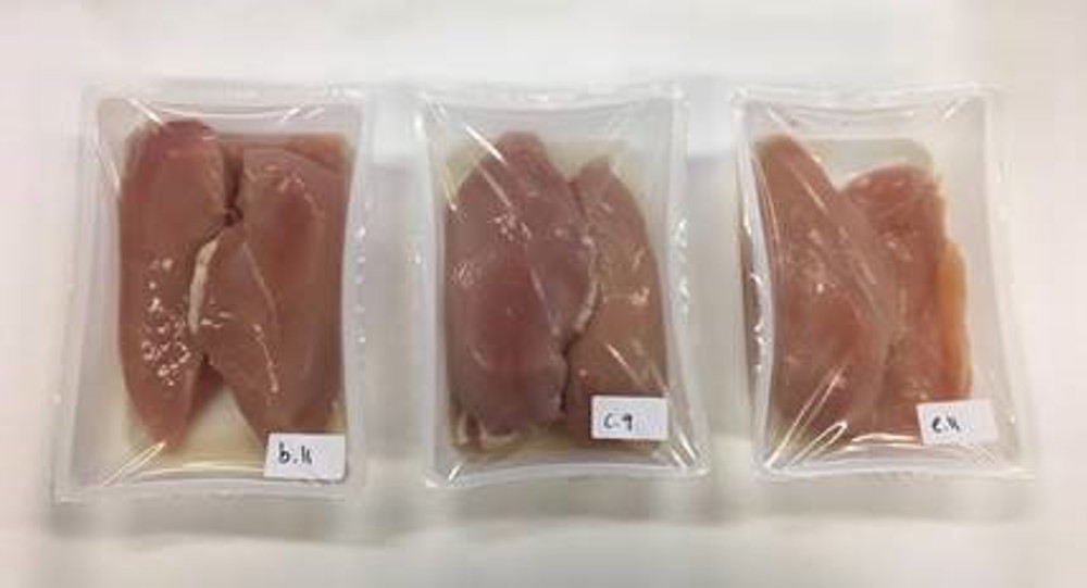 Kyllingfilet i emballasje fra Nofima
