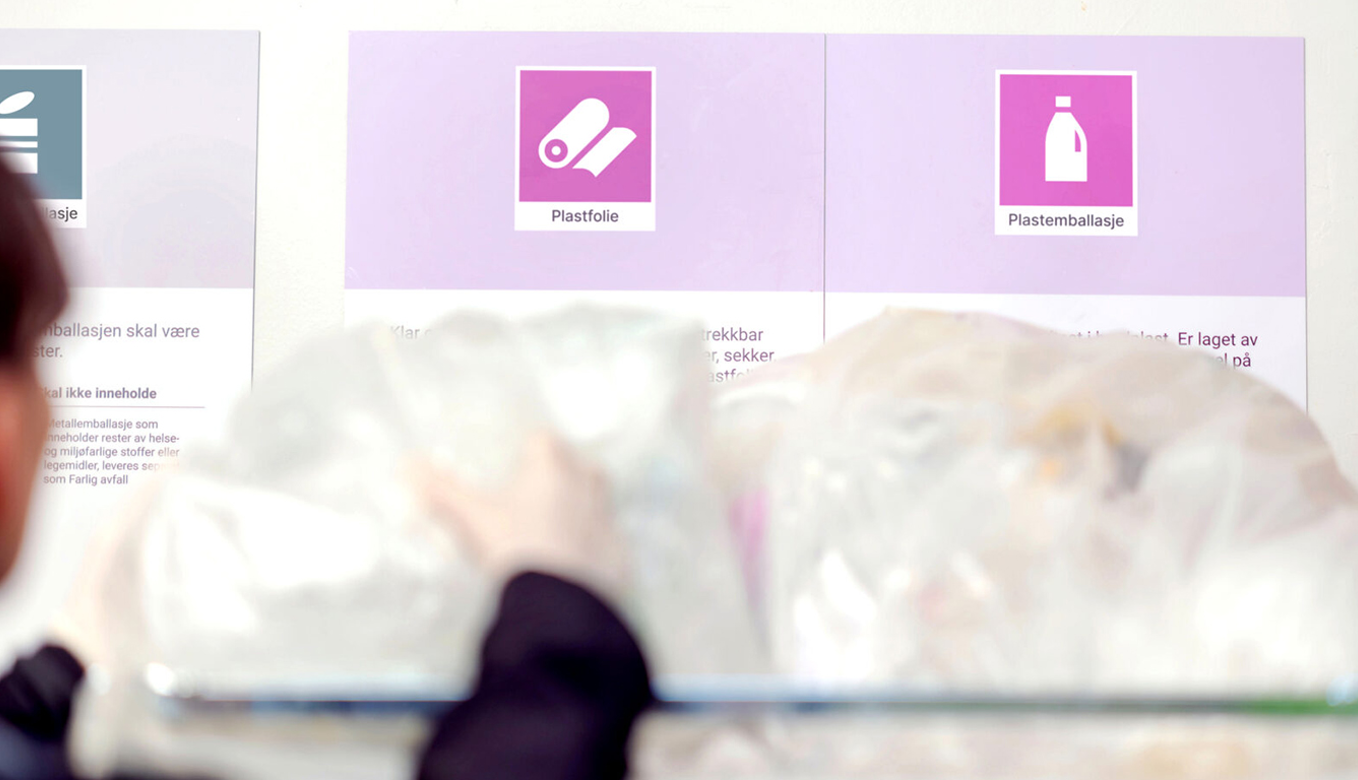 Avfallsrom Plastfolie Plastemballasje Legg Merke Til Merkene Foto Herman Ekendahl Dreyer For LOOP