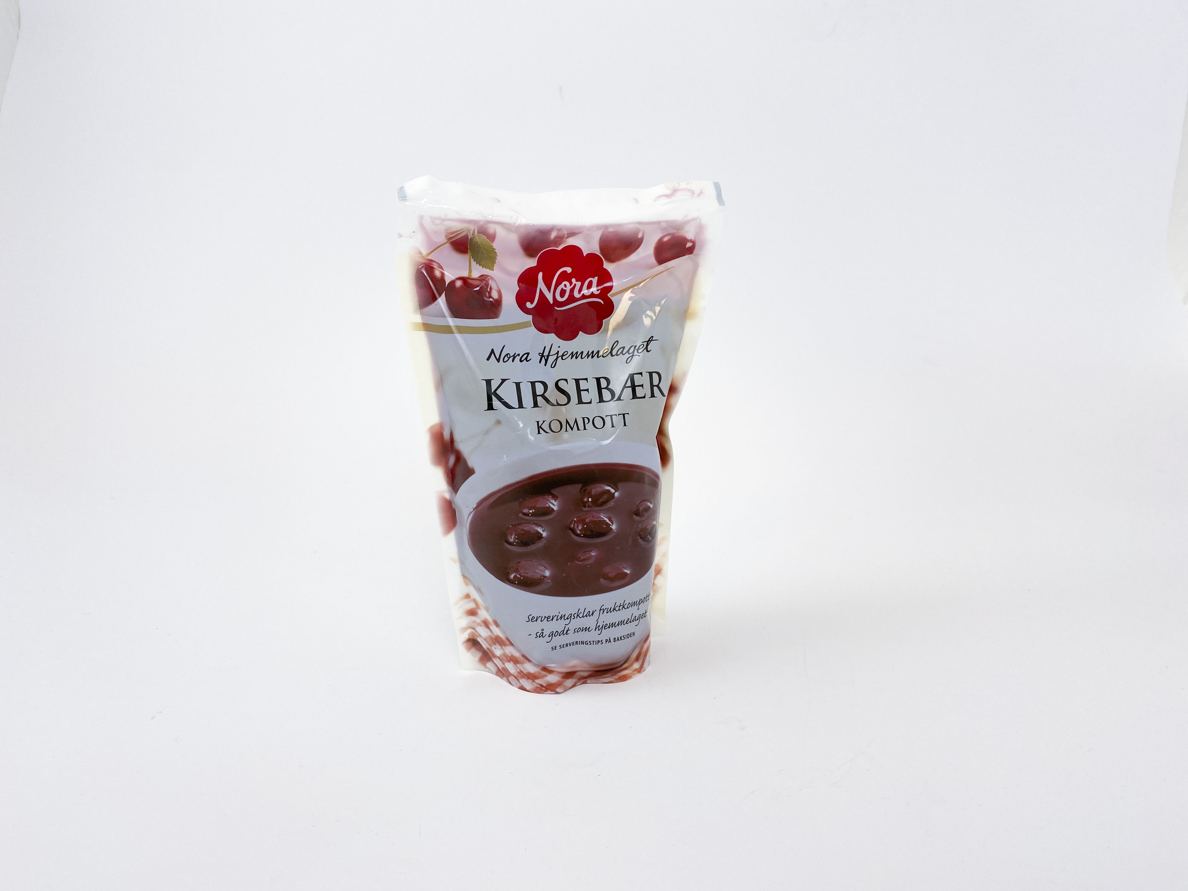 Nora Kirsebarkompott GPN 02041 Foto Grønt Punkt Norge