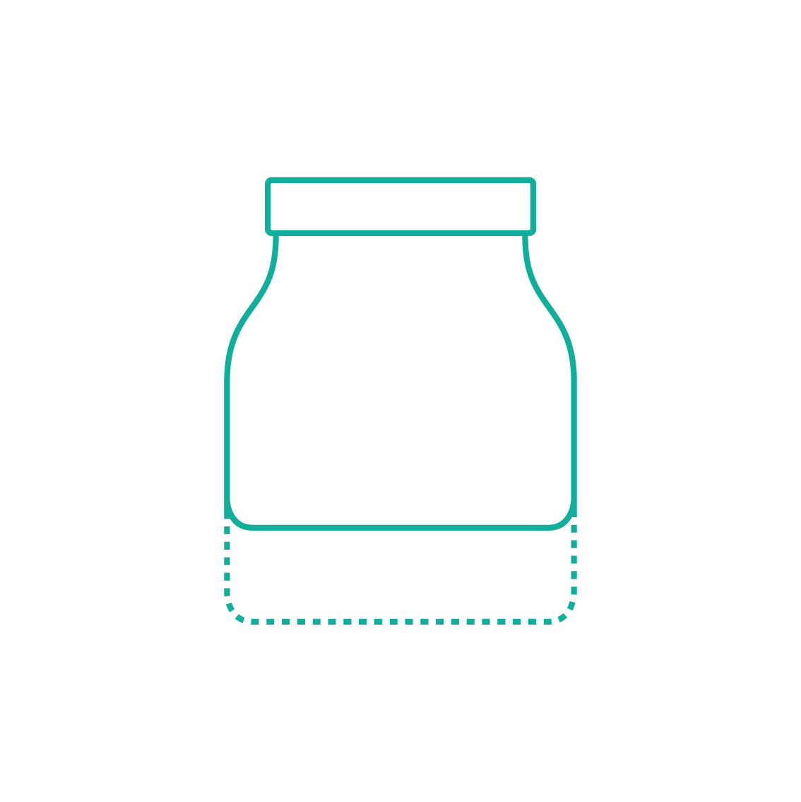 Reduser Materiale Glass Grønn