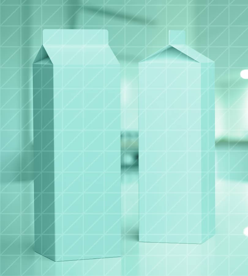 Illustrasjonsbilde av drikkekartong