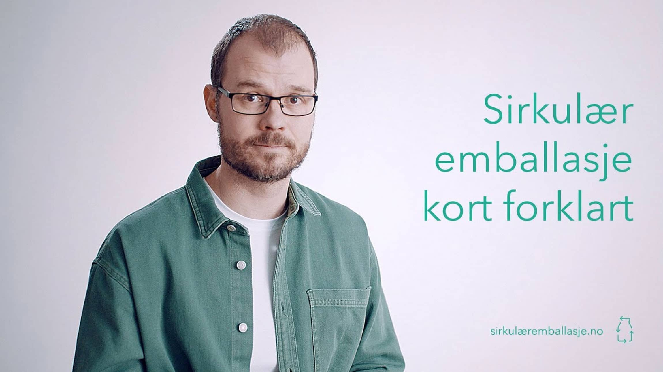 Johannes forteller om sirkulær emballasje